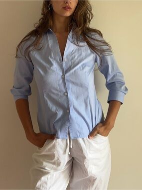 Jones New York Light Blue Dress Shirt